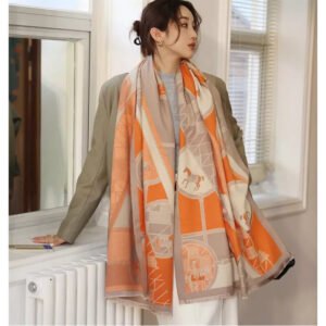 Khăn quàng cổ cao cấp len Cashmere cho nữ KQ-WD13 làm quà tặng