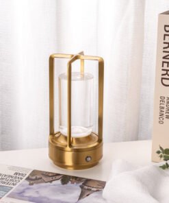 Đèn bàn bằng nhôm nguyên khối phong cách Bắc Âu - DBW001 làm quà tặng tân gia, về nhà mới...
