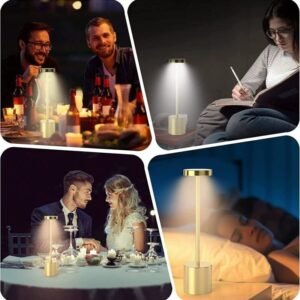 Lãng Mạn Với Ánh Đèn Dịu Nhẹ Từ Đèn Ngủ Để Bàn