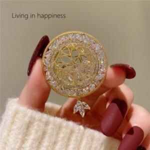 Ghim cài áo Dreamcatcher đính đá cao cấp làm quà tặng bạn gái, sếp nữ, mẹ, cô, dì, chị - em gái...