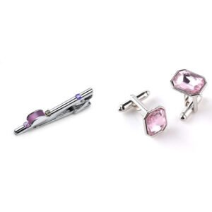 Set Combo 2 Món Kẹp Cà Vạt + Khuy Măng Sét CB-WD013