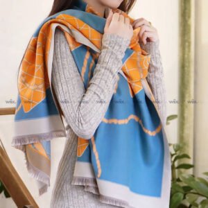 Khăn quàng cổ cao cấp len Cashmere cho nữ KQ-WD10 làm quà tặng