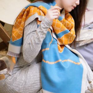 Khăn quàng cổ cao cấp len Cashmere cho nữ KQ-WD10 làm quà tặng