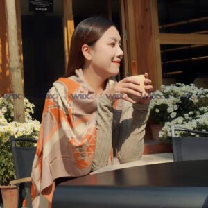 Khăn quàng cổ cao cấp len Cashmere cho nữ KQ-WD13 làm quà tặng