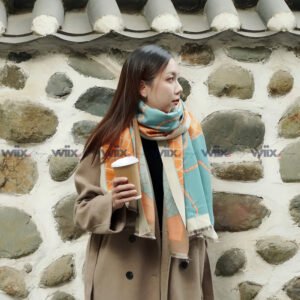 Khăn quàng cổ cao cấp len Cashmere cho nữ KQ-WD14 làm quà tặng