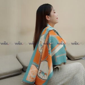 Khăn quàng cổ cao cấp len Cashmere cho nữ KQ-WD14 làm quà tặng