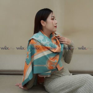 Khăn quàng cổ cao cấp len Cashmere cho nữ KQ-WD14 làm quà tặng bạn gái, sếp nữ, mẹ, cô, dì, chị - em gái...