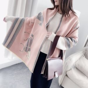 Khăn quàng cổ cao cấp len Cashmere cho nữ KQ-WD19 làm quà tặng