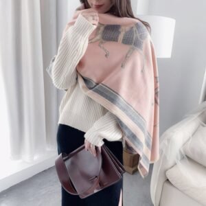 Khăn quàng cổ cao cấp len Cashmere cho nữ KQ-WD19 làm quà tặng