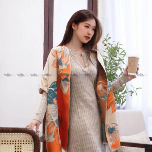 Khăn quàng cổ cao cấp len Cashmere cho nữ KQ-WD20 làm quà tặng