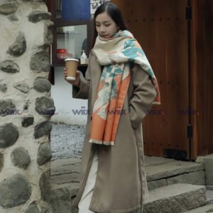 Khăn quàng cổ cao cấp len Cashmere cho nữ KQ-WD20 làm quà tặng