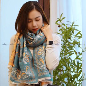 Khăn quàng cổ cao cấp len Cashmere cho nữ KQ-WD26 làm quà Bạn gái, Cô giáo, Sếp nữ,...