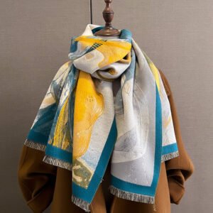 Khăn quàng cổ cao cấp len Cashmere cho nữ KQ-WD28
