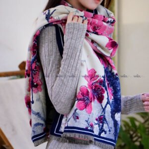 Khăn Choàng Len Cashmere Sang Trọng