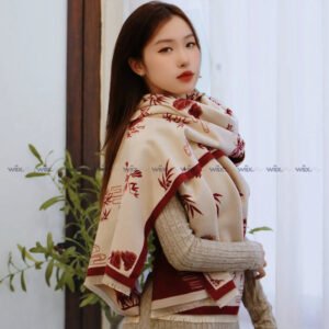 Khăn Choàng Len Cashmere Cao Cấp