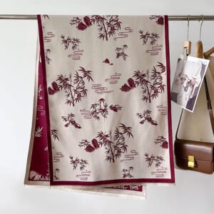 Khăn quàng cổ cao cấp len Cashmere cho nữ KQ-WD34