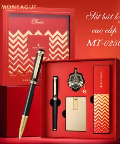 Bộ quà tặng bút ký cao cấp MT0250 màu đen