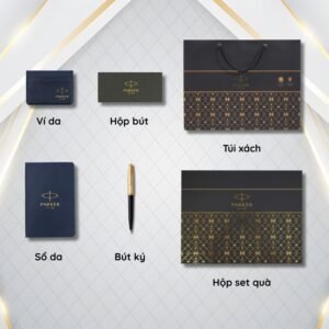 Bộ quà tặng bút ký Parker 51 DLX BLK GT BP 2123513 chính hãng