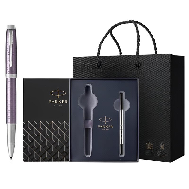 Bộ quà tặng bút ký Parker cao cấp TB4 1975584 tặng kèm 1 ngòi, hộp và túi hãng 16 Bộ quà tặng bút ký Parker cao cấp TB4 1975584 tặng kèm 1 ngòi, hộp và túi hãng