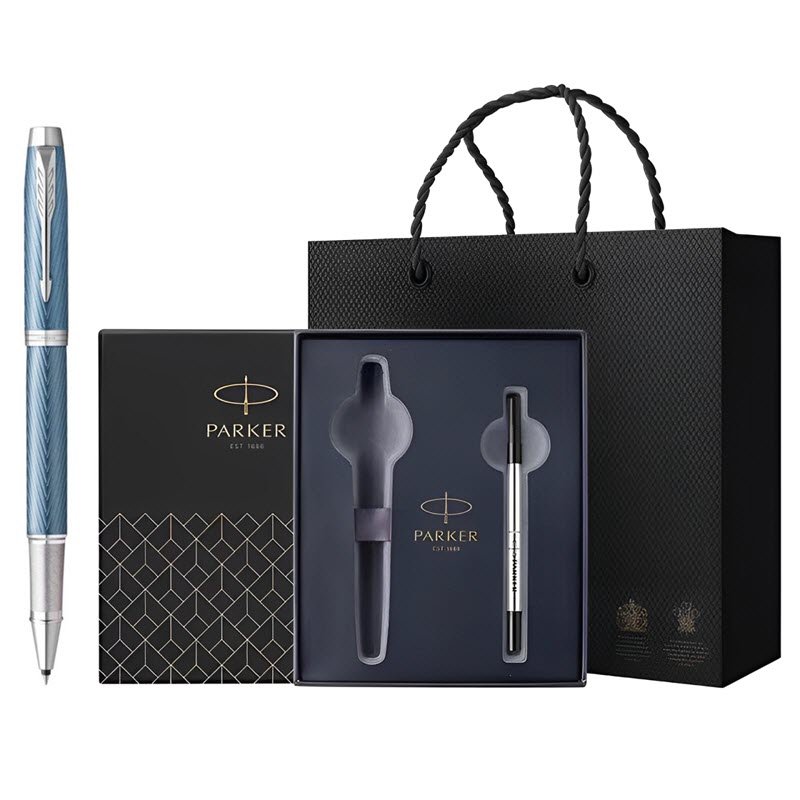 Bộ quà tặng bút ký Parker cao cấp X-BGrey CTTB-2143466Z tặng kèm 1 ngòi, hộp và túi hãng 14 Bộ quà tặng bút ký Parker cao cấp X-BGrey CTTB-2143466Z tặng kèm 1 ngòi, hộp và túi hãng