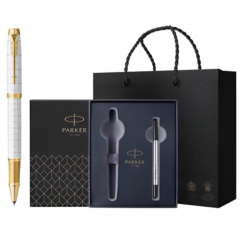 Bộ quà tặng bút ký Parker cao cấp X Pearl GTTB 2143464Z tặng kèm 1 ngòi, hộp và túi hãng 14 Bộ quà tặng bút ký Parker cao cấp X Pearl GTTB 2143464Z tặng kèm 1 ngòi, hộp và túi hãng