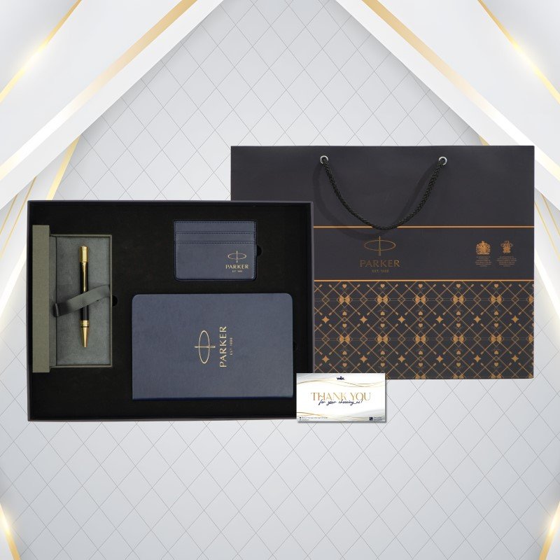 Bộ quà tặng bút ký Parker DUOF BIG BLK GT BP M 1931386 chính hãng 16 Bộ quà tặng bút ký Parker DUOF BIG BLK GT BP M 1931386 chính hãng