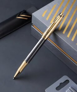 Bộ quà tặng bút ký Parker IM Arrow Grey GT-2200977 kèm bao da và 1 ngòi thay thế