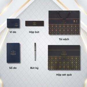 Bộ quà tặng bút ký Parker IM MGREY RBHD TB 2127925Z chính hãng