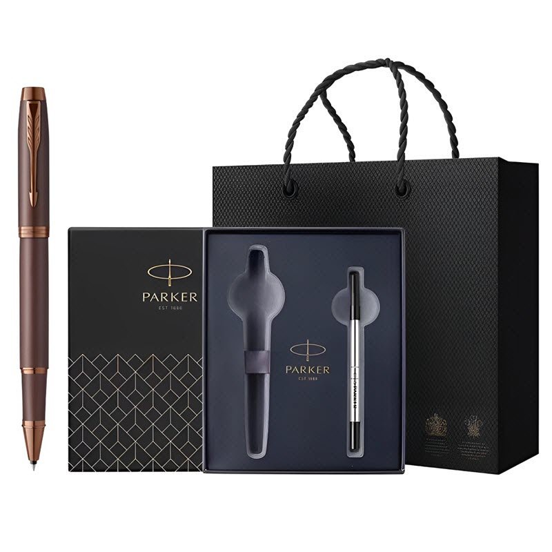 Bộ quà tặng bút ký Parker IM MONO REDPURP F-2190488 tặng kèm 1 ngòi, hộp và túi hãng 14 Bộ quà tặng bút ký Parker IM MONO REDPURP F-2190488 tặng kèm 1 ngòi, hộp và túi hãng