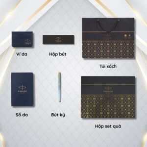 Bộ quà tặng bút ký Parker IM Rituals Grey CT-2203860 chính hãng