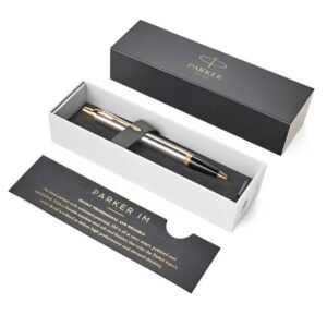 Bộ quà tặng bút ký Parker IM Đ-Brushed Metal GT TB4-1975642 chính hãng