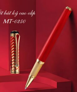 Bộ quà tặng bút ký cao cấp MT0250 màu đỏ Relief