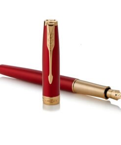 Bộ quà bút ký Parker SON Lacque Red GT TB 1950774 ngòi vàng 18K