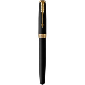 Bộ quà bút ký Parker SON Matte Black GT TB 1950875 mạ vàng 18k