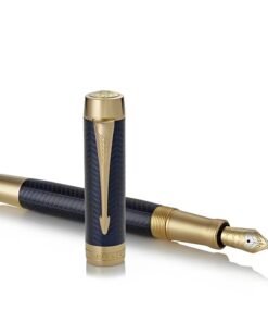 Bút máy ký tên Parker Duofold BLU-G 2015 bản đặc biệt kèm hộp gỗ lót nhung