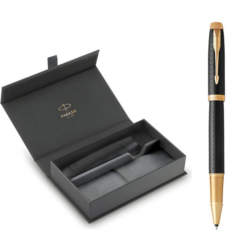 Bộ quà tặng bút ký Parker IM PRM X BLK GT TB4 1975588 kèm bao da 20 Bộ quà tặng bút ký Parker IM PRM X BLK GT TB4 1975588 kèm bao da