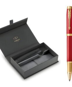 Bộ quà tặng bút ký Parker IM PRM X Red GT TB 2143465Z kèm bao da
