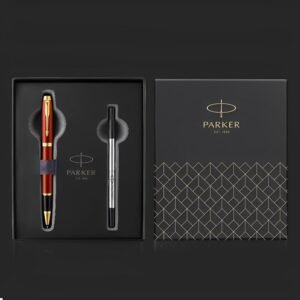 Set bút bi ký Parker IM Red Fountain cao cấp làm quà tặng