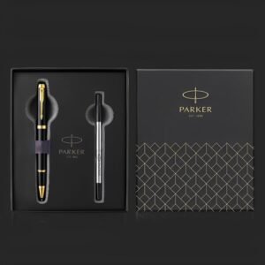 Set bút bi ký Parker IM X-Black GT TB4-1975576 cao cấp làm quà tặng