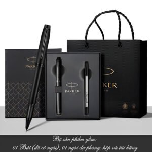 Set bút bi ký Parker IM X-M Black BT TB-2127924z cao cấp làm quà tặng