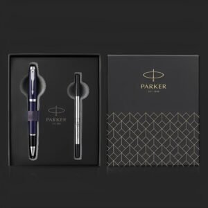 Set bút bi ký Parker IM X M Blue CT TB4 1975577 cao cấp làm quà tặng