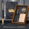 Set bút bi ký tên cao cấp MT021 màu đen làm quà tặng