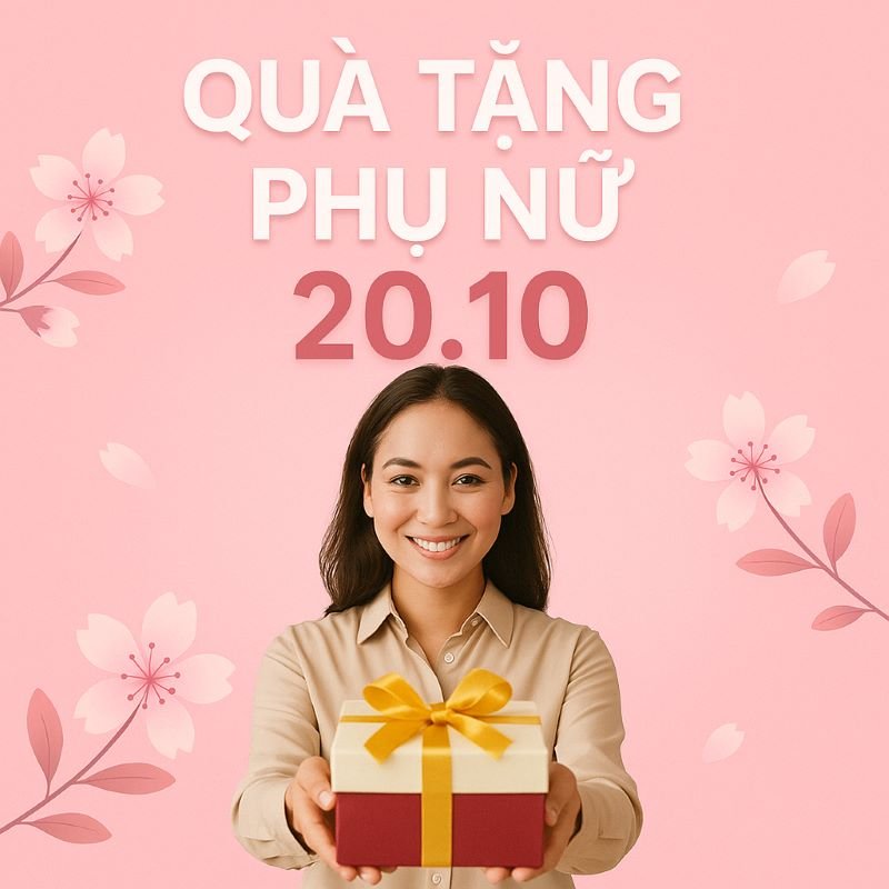 Top Quà Tặng Phụ Nữ 20/10 Được Ưa Chuộng Nhất Năm 2025 7 Top Quà Tặng Phụ Nữ 20/10 Được Ưa Chuộng Nhất Năm 2025