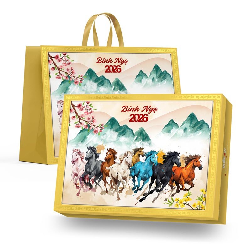 Bộ quà Tết "BÍNH NGỌ 2026" cao cấp cho doanh nghiệp 18 Bộ quà Tết "BÍNH NGỌ 2026" cao cấp cho doanh nghiệp
