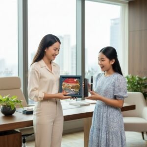 Tặng Set Quà Sinh Nhật Em Gái Nhận Quà Là Mỉm Cười