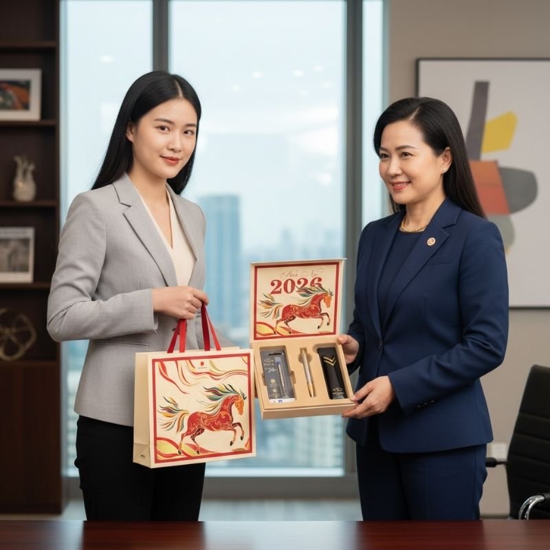 quà tặng sếp nữ chuyển công tác