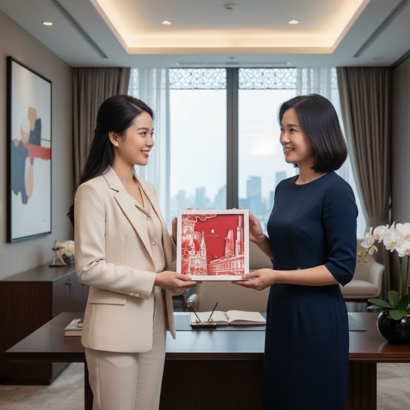 mua quà tặng sinh nhật sếp nữ