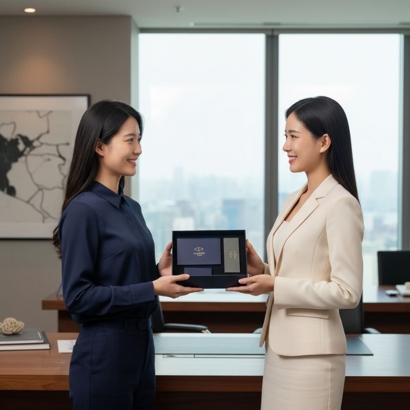 bút ký tặng sếp nữ