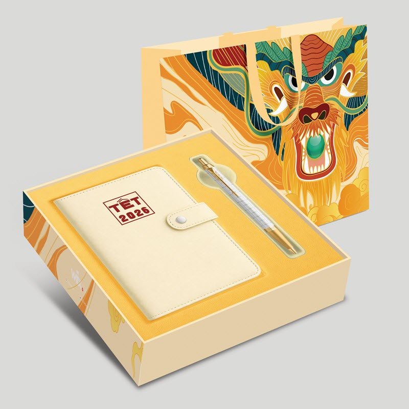 Bộ Quà Tết 2026 “Rồng” Khai Xuân Sang Trọng Cho Doanh Nghiệp 17 Bộ Quà Tết 2026 “Rồng” Khai Xuân Sang Trọng Cho Doanh Nghiệp