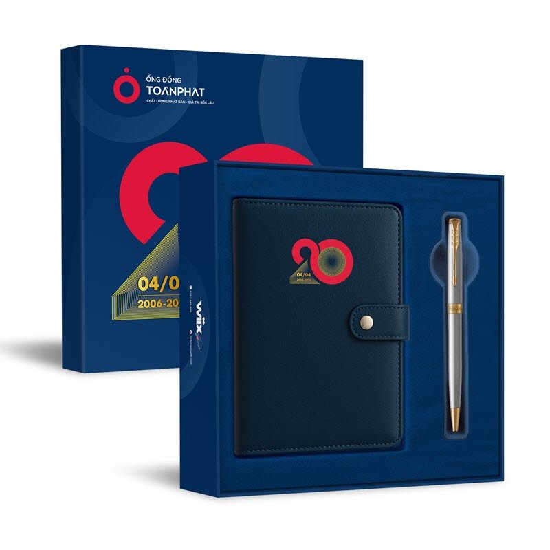 Bộ Quà Tặng Kỷ Niệm 20 Năm Thành Lập Công Ty CP Ống Đồng Toàn Phát